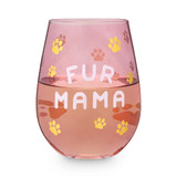 Fur Mama 20 oz Stemless Wine Glass by Blush®