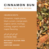 Cinnamon Bun Pyramid Tea Sachets by Pinky Up