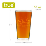 Beach Dad, Est. 2023 Pint Glass