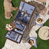 Cape Cod Wicker Picnic Basket by Twine® Cape Cod Wicker Picnic Basket by Twine®
