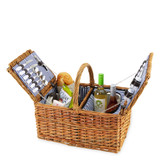 Cape Cod Wicker Picnic Basket by Twine® Cape Cod Wicker Picnic Basket by Twine®