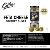 4.5 oz. Feta Cheese Cocktail Olives