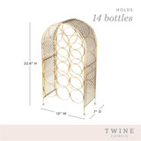 Trellis 14  Bottle Wine Rack by Twine Trellis 14  Bottle Wine Rack by Twine