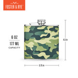 Camouflage Flask by Foster & Rye