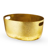 Gold Hammered Tub by Twine Gold Hammered Tub by Twine