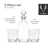Modern Liquor Decanter & Tumblers by Viski
