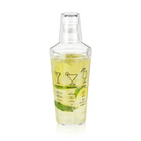 Maraca Plastic Recipe 16z Shaker-Box by True