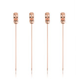 Set of 4 Tiki Cocktail Picks by Viski®