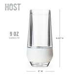 Champagne FREEZE in Glitter Set (set of 4) by HOST®