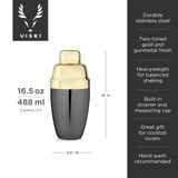 Two-Toned Heavyweight Shaker by Viski
