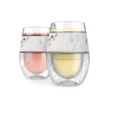 Wine FREEZE in Marble (set of 2) By Host