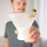 Glass FREEZE Martini Glass by HOST®  (set of two)