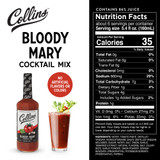 Collins Classic Bloody Mary Cocktail Mix 32oz./946ML - chicken pieces