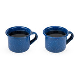 Blue Enamel Shot Glass Set by Foster & Rye