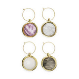 Agate Wine Charm Set by Twine® Agate Wine Charm Set by Twine®