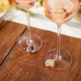 Agate Wine Charm Set by Twine® Agate Wine Charm Set by Twine®