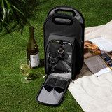 Metro: Onyx 2-Bottle Tote