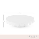 White Metal Cake Stand by Twine Living® White Metal Cake Stand by Twine Living®