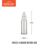 Stainless Steel Bullet Glacier Rocks® by Foster & Rye