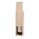 1-Bottle Wooden Wine Box by Twine®