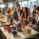 Phillips 1 Gallon (3.78541 Liters) Chocolate Syrup-Chicken Pieces