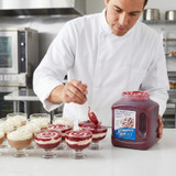 J. Hungerford Smith Raspberry Dessert Topping 115 oz. (3.26 kg)-Chicken Pieces