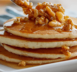 J. Hungerford Smith 115 oz. Maple Walnut Dessert Topping - 23.7 lbs (10.77 kg)-Chicken Pieces