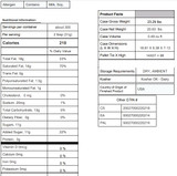 J. Hungerford Smith Butterscotch Cone Shell Coating - 23 lbs (10.43 kg)-Chicken Pieces