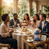 J. Hungerford Smith 1 Gallon (3.78 Liters) Salted Caramel Fountain & Milkshake Syrup-Chicken Pieces