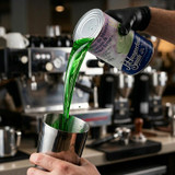 J. Hungerford Smith Creme De Menthe Fountain & Milkshake Syrup - 27 lbs (12.25 kg)-Chicken Pieces