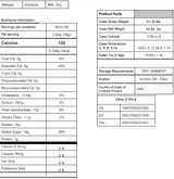 J. Hungerford Smith Cold Fudge for Ice Cream Desserts - 56 lbs (25.4 kg)-Chicken Pieces