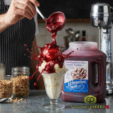 J. Hungerford Smith Cherry Dessert Topping 115 oz. (3.4 Liters)-Chicken Pieces