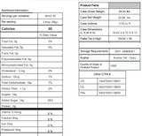 J. Hungerford Smith Blueberry Dessert Topping 115 oz. (3.4 Liters)-Chicken Pieces