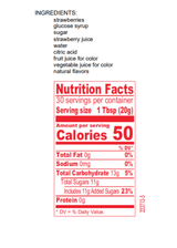 Fabbri Wild Strawberries in Syrup 21 oz. (600 g) - Vibrant Delight-Chicken Pieces