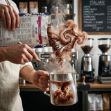 Fabbri 1.5 kg (3.3 lbs) Dark Chocolate Simple One-Step Soft Serve-Chicken Pieces