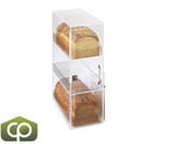 Cal-Mil Three Section Flexible Clear Bread Box-Chicken Pieces