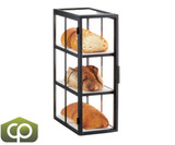 Cal-Mil 7" x 13 3/4" x 20 1/2" Monterey 3 Tier Bakery Display Case-Chicken Pieces