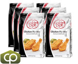 Golden Perfect Crunch 6/Case Dipt 5 lb. Crispy Seasoned Chicken Fry Mix-Chicken Pieces