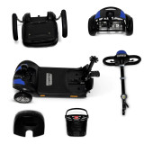 ComfyGO Quick-Detach Frame Z-4 Ultra-Light Electric Mobility Scooter-Chicken Pieces
