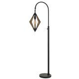 67" Black Traditional Shaped Floor Lamp - Chicken Pieces