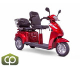EWheels EW-66 Two Passenger Heavy-Duty Scooter | 35-Mile Range-Chicken Pieces