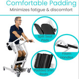 Vive Health Sit-to-Stand Patient Transfer Device | Mobility Support-Chicken Pieces