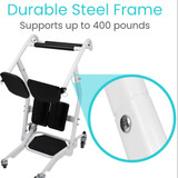 Vive Health Sit-to-Stand Patient Transfer Device | Mobility Support-Chicken Pieces