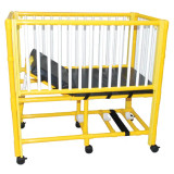 Pedi-Crib Infant Hospital Crib Bed | Safe, Comfortable, and Adjustable-Chicken Pieces