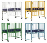 HARD Manufacturing Hospital Crib for Homecare - Comfortable & Adjustable-Chicken Pieces