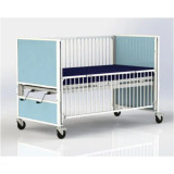 HARD Manufacturing Youth Safety Crib Bed - Active Kids Secure  | 83"L x 36"W-Chicken Pieces