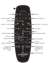 GlideAway Motion 500 Twin Size Cutting-Edge Comfort Power Adjustable Bed Frame-Chicken Pieces
