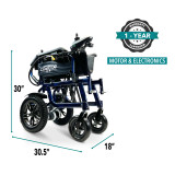 X-6 ComfyGO - Your Ultimate Lightweight Electric Wheelchair-Chicken Pieces