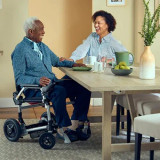 Zoomer Smooth Traversal and Compact Folding Power Mobility Chair -Chicken Pieces