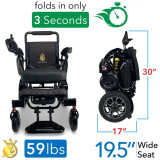 MAJESTIC IQ-7000 Electric Wheelchair by ComfyGO - Comfortable, Convenient-Chicken Pieces